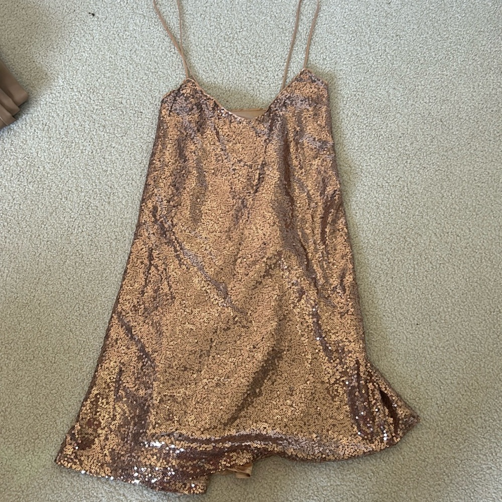 Sparkly slip dress (M)